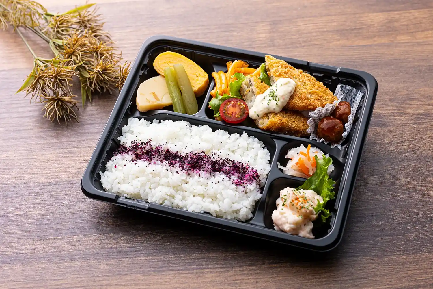 800円白身フライ弁当